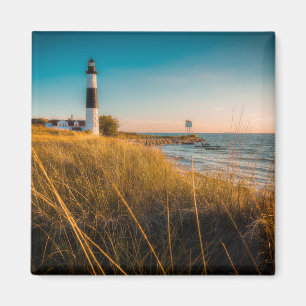 Lighthouses   Big Sable Lighthouse Ludington, MI Magnet