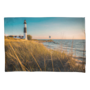 Lighthouses   Big Sable Lighthouse Ludington, MI Pillowcase