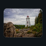 Lighthouses | Big Tub Harbour Tobermory Ontario Magnet<br><div class="desc">This amazing Getty Images photo features the historic lighthouse at Big Tub Harbour in Tobermory,  Ontario viewed from the shoreline.</div>