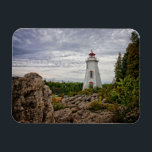 Lighthouses | Big Tub Harbour Tobermory Ontario Magnet<br><div class="desc">This amazing Getty Images photo features the historic lighthouse at Big Tub Harbour in Tobermory,  Ontario viewed from the shoreline.</div>