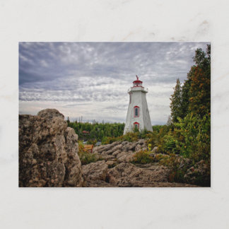 Lighthouses | Big Tub Harbour Tobermory Ontario Postcard