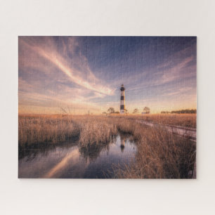 Lighthouses Bodie Island Outerbanks NC Jigsaw Puzzle