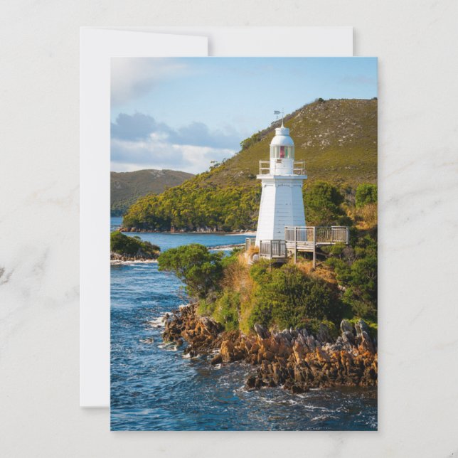 Lighthouses | Bonnet Island Lighthouse Thank You Card (Front)