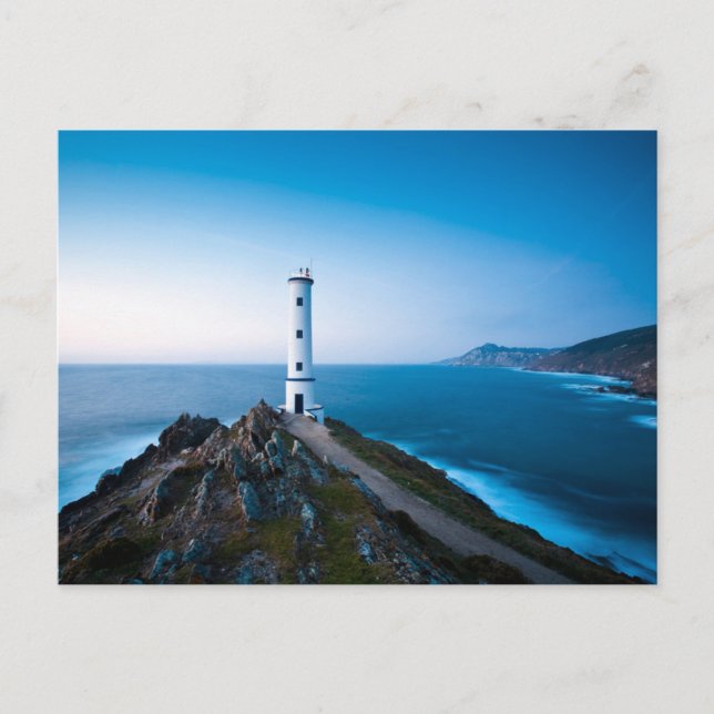 Lighthouses | Cabo Home Lighthouse Cangas Spain Postcard (Front)