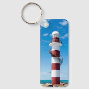 Lighthouses Cancun Quintana Roo Mexico Keychain