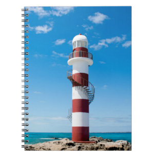 Lighthouses Cancun Quintana Roo Mexico Notebook