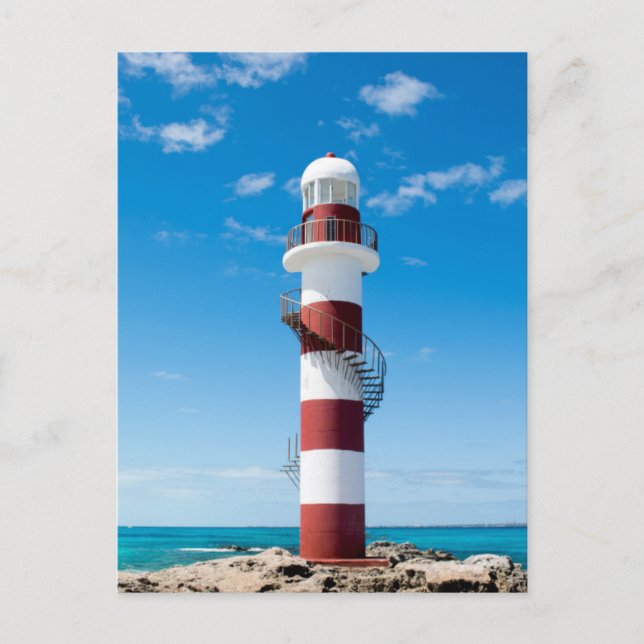 Lighthouses | Cancun Quintana Roo Mexico Postcard (Front)