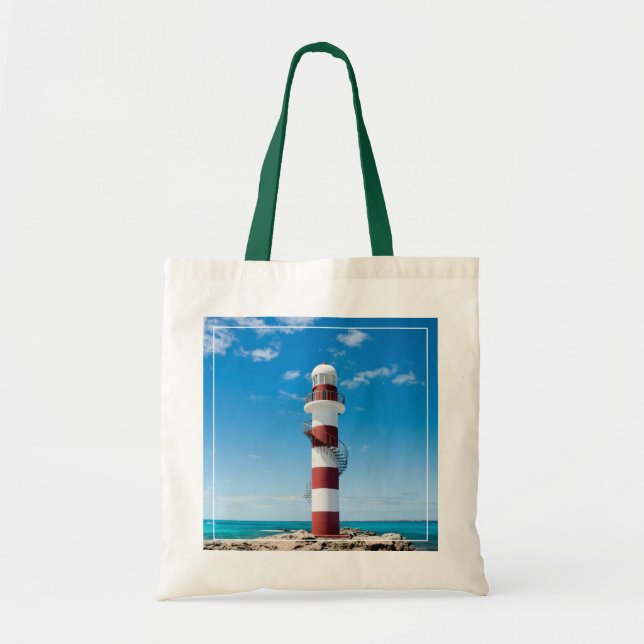Lighthouses | Cancun Quintana Roo Mexico Tote Bag (Front)