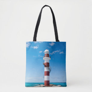 Lighthouses Cancun Quintana Roo Mexico Tote Bag