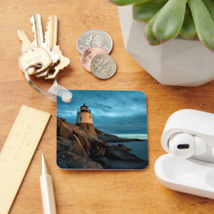 Lighthouses   Castle Hill Lighthouse Keychain