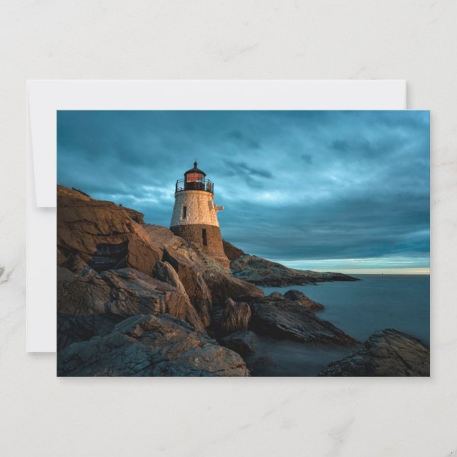 Lighthouses | Castle Hill Lighthouse Thank You Card (Front)