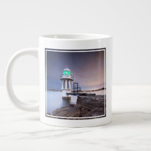 Lighthouses Cremorne Point Lighthouse Australia Large Coffee Mug