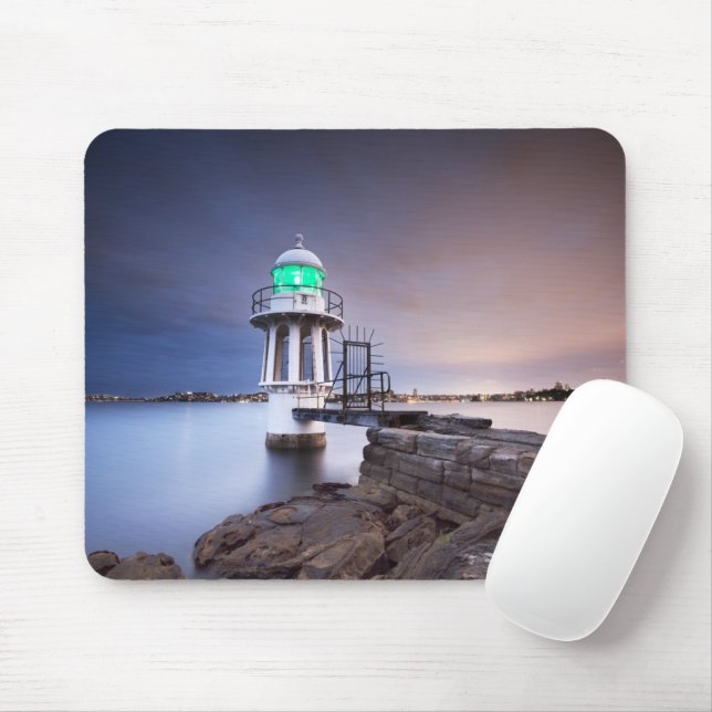 Lighthouses | Cremorne Point Lighthouse Australia Mouse Pad (With Mouse)