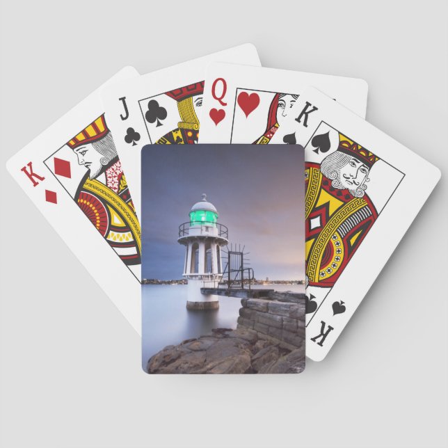 Lighthouses | Cremorne Point Lighthouse Australia Playing Cards (Back)