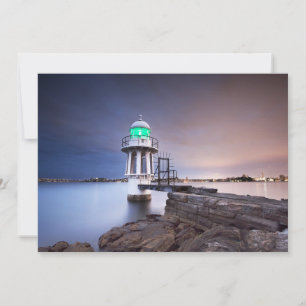 Lighthouses Cremorne Point Lighthouse Australia Thank You Card