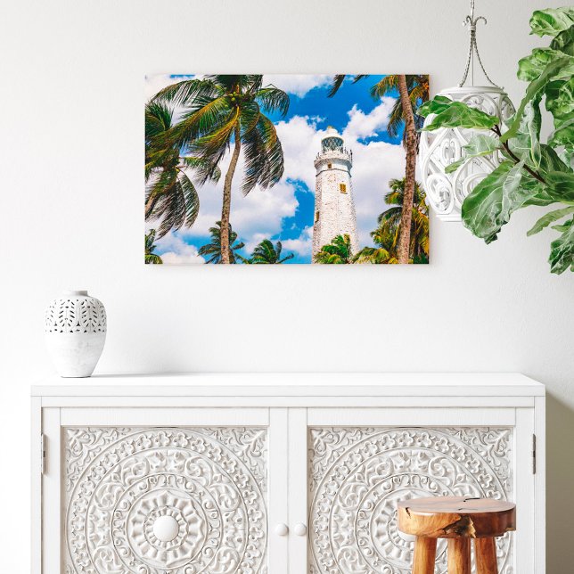 Lighthouses | Dewundara Matara Sri Lanka Canvas Print (Creator Uploaded)