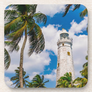 Lighthouses Dewundara Matara Sri Lanka Coaster