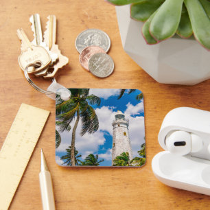 Lighthouses   Dewundara Matara Sri Lanka Keychain
