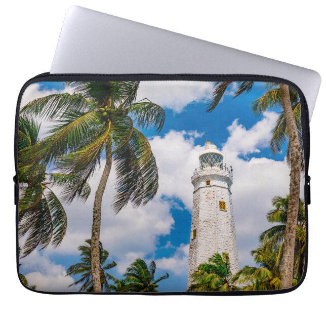 Lighthouses | Dewundara Matara Sri Lanka Laptop Sleeve (Front)