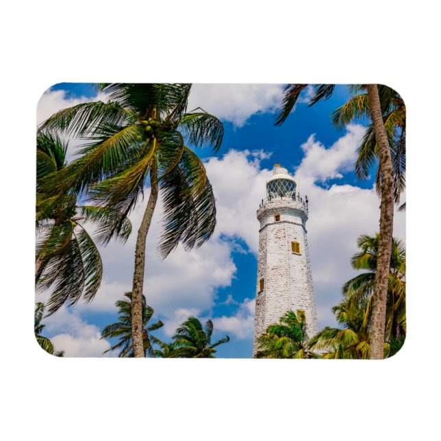 Lighthouses | Dewundara Matara Sri Lanka Magnet (Horizontal)