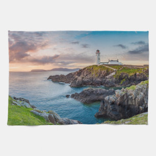 Lighthouses Fanad Head Lighthouse Ireland Kitchen Towel
