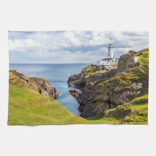 Lighthouses Fanad Head Lighthouse Ireland Kitchen Towel