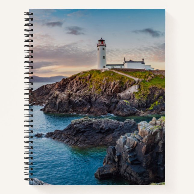Lighthouses | Fanad Head Lighthouse Ireland Notebook (Front)