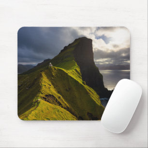 Lighthouses Faroe Islands Denmark Mouse Pad