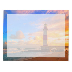 Lighthouses   Itapuã Brazil Lighthouse Notepad