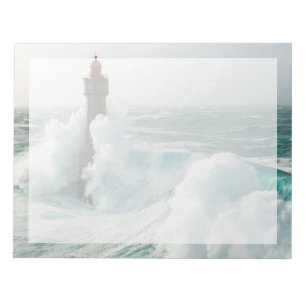 Lighthouses   Jument Lighthouse Ouessant France Notepad
