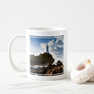 Lighthouses   La Corbière Channel Islands Coffee Mug