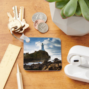 Lighthouses La Corbière Channel Islands Keychain