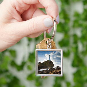 Lighthouses La Corbière Channel Islands Keychain