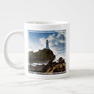 Lighthouses   La Corbière Channel Islands Large Coffee Mug