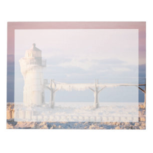 Lighthouses Lake Michigan Lighthouse Notepad