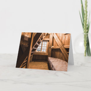 Lighthouses Lake Vanern Interior Sweden Card