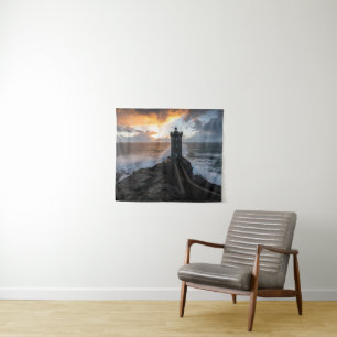 Lighthouses Le Conquet Kermorvan Lighthouse Tapestry