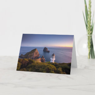 Lighthouses Lighthouse Cape Brett New Zealand Card