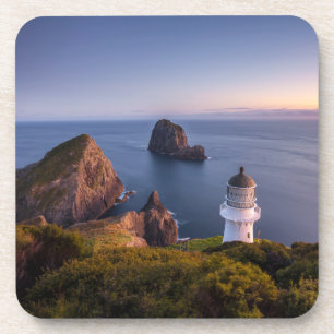 Lighthouses   Lighthouse Cape Brett New Zealand Coaster