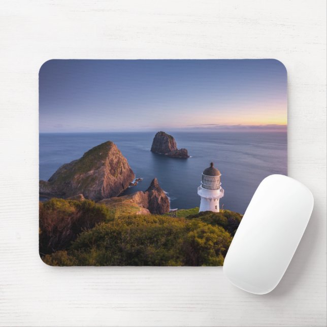 Lighthouses | Lighthouse Cape Brett New Zealand Mouse Pad (With Mouse)