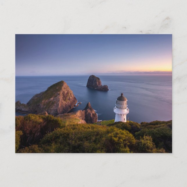 Lighthouses | Lighthouse Cape Brett New Zealand Postcard (Front)