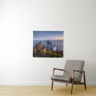 Lighthouses   Lighthouse Cape Brett New Zealand Tapestry