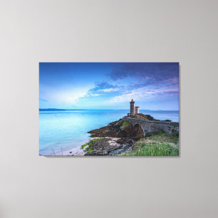 Lighthouses   Lighthouse Plouzané France Canvas Print