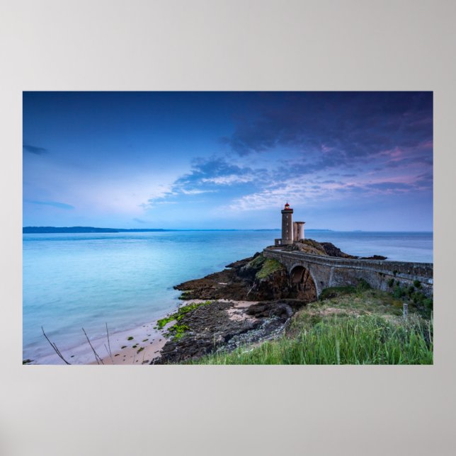 Lighthouses | Lighthouse Plouzané France Poster (Front)