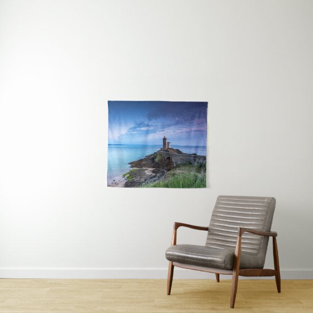 Lighthouses | Lighthouse Plouzané France Tapestry (In Situ (Horizontal))