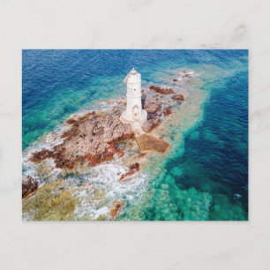 Lighthouses   Mangiabarche Lighthouse Italy Postcard