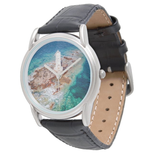 Lighthouses | Mangiabarche Lighthouse Italy Watch (Angled)