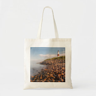 Lighthouses   Montauk Point Long Island Tote Bag