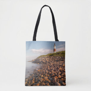 Lighthouses Montauk Point Long Island Tote Bag