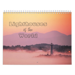 Lighthouses of the World 12-Month Calendar